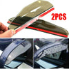 2X Rear View Side Wing Mirror Rain Board Eyebrow Guard Sun Visor Car Accessories