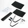2 Tiers Floating Media Shelves Shelf For DVD TV BOX TV AV Wall Mounted Shelving