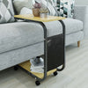 Mobile Sofa Bed Side Coffee Laptop Table End Table Book Stand Couch Room Home UK