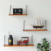 Floating Wall Mounted Shelves Hanging Display Storage Shelf Home DIY Decoration