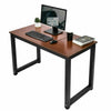 Home Office Computer Desk Study PC Writing Table Workstation Shelf Furniture UK