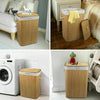 Large Laundry Basket Hamper Washing Dirty Clothes Storage Bin Organiser with Lid