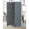 Folding Room Divider 3/4/6 Panel Wooden Privacy Screen Separator Free Standing