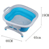 Folding Foot Spa Pedicure Wet Bath Bubble Massage Bucket Feet Therapy FootSpa UK