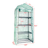 4-Tier Mini Greenhouse Portable Plant Herbs Gardening Greenhouse Indoor Outdoor