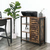 Vintage Storage Cabinet Sideboard Floor Standing Cabinet With 3 Shelves LSC74BX