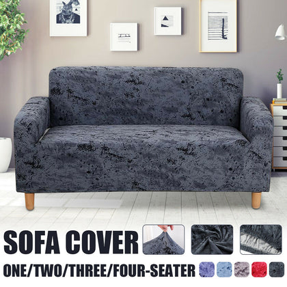 Sofa Covers Elastic Stretch Settee Slipcover Soft Protector Couch 1/2/3/4 Seater