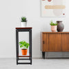Potted Plant Stand Tall Flower Pot Display Shelf for Balcony Living Room Garden