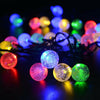 100LED SOLAR POWERED RETRO BULB STRING LIGHTS&GARDEN OUTDOOR FAIRY SUMMER LAMP