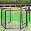 6 Panel Foldable Pet Play Pen Puppy Dog Animal Cage Run Fence Playpen In/Outdoor
