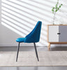 2Pcs Velvet Dining Chairs Living Room Luxury Chairs Morden Counter Chairs UK