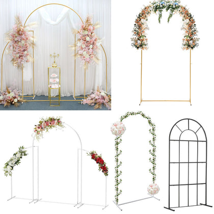 Wedding Rack Arch Frame Garden Party Backdrop Flower Display Stand Background UK