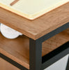 Industrial Computer Desk Office Laptop Pc Workstation Writing Study Table Drawer