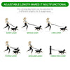 2m Two Way Dog Lead/Leash Splitter Strong Nylon Rope Twin/Double Walk Webbing UK