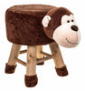 ANIMAL SHAPE FOOTSTOOL PADDED CUSHION STOOL POUFFE REST SEAT OTTOMAN CHILD TOY