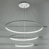 LED Pendant Light Ring Adjustable Lamp Ceiling Lights Decor Lighting Variable