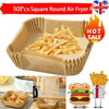 Square Air Fryer Disposable Paper Liner Non-Stick Baking Paper Liners WaterProof