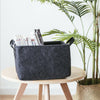 Foldable Felt Storage Basket Closet Toys Hamper Laundry Bag Shelf Box Organizer