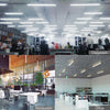 2PCS 4FT LED Batten Tube Light For Garage Workshop Ceiling Panel Lamp 36w 6500K