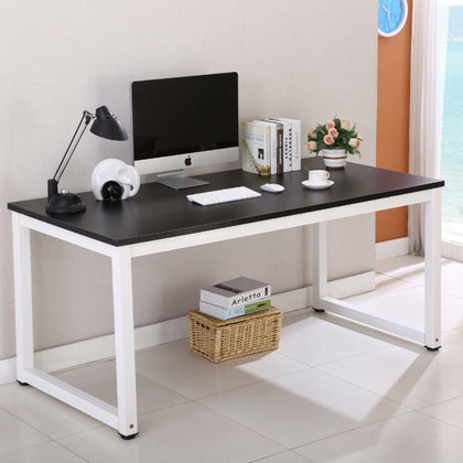 Modern PC Computer Desk Writing Study Table Office Home Workstation 120x60x74cm