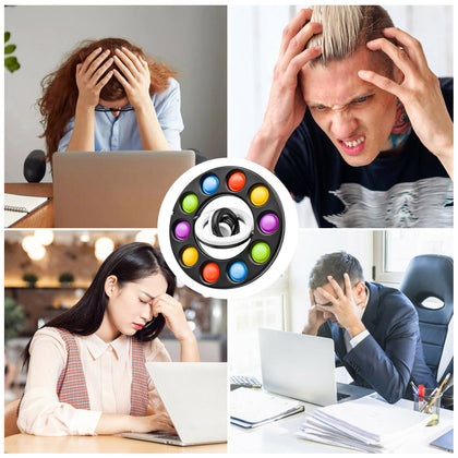 3D Children Antistress Hand Spin Toys Stress Relief Infinite Flip Gyroscope Gift