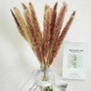 15/50PCS Artificial Dried Pampas Grass Reed Rabbit Tail Grass Flower Bunch Decor