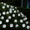 30 LED Ball Solar Party Fairy Outdoor String Lights for Patio & Garden