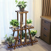 98cm Tall Indoor Plant Flower Display Stand Pot Shelf Storage Rack 9 Pots Holder