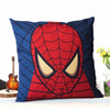 18" Marvel Pillow Case Super Hero Cushion Covers Sofa Cotton Linen Square Sofa