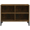 Small Rustic TV Cabinet Chic Sideboard Metal Legs Media Storage TV Stand Unit