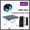 Portable Camping Table Lightweight Foldable Aluminum Tables Folding Picnic Desk