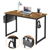 Computer Desk Wood Writing Desk Gaming Desk with Storage for Home Office Study