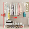 Heavy Duty Clothes Rail Rack Garment Hanging Display Stand Shoes Storage Shelves