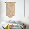 Bohemian Macrame Knitted Woven Tassel Wall Hanging Tapestry Home Decor ~