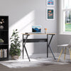 Kids Metal Small Computer Desk Space Saving Gaming PC Laptop Writing Table Study