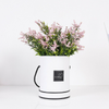 Large Round Paper Vases Flower Boxes Florist Box Handheld Bouquet Plant Box
