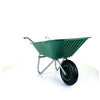 85L Plastic Wheelbarrow Heavy Duty Outdoor Garden Equestrian Inflatable Tyre