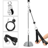 Fitness Pulley Cable System DIY Loading Pin Lifting Triceps Rope Machine Workout