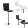 1xBar Stool bar chairs lounge chair leather+ Metall with Backrest gray pink