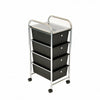 NEW! 4 Drawer Storage Mobile Makeup Salon Trolley Portable Storage Organiser