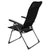2PCS Patio Folding Reclining Chair Adjustable Garden Lounge Seat W/ Pillow & Arm