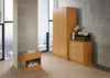 2 Door Double Wardrobe In Beech - Bedroom Furniture Storage Cupboard