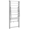 Folding Clothes Airer Winged Garment Towel Laundry Hanging Drying Rail Rack