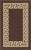 Machine Washable Non Slip Greek Key Kitchen & Hall Runners Rugs Mats Black Grey