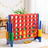 Giant 4 to Score Game Set Jumbo Connect 4 Game Set w/ 42 Chess Pieces 4-in-a-Row