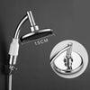 UK High Turbo Pressure Shower Head Chrome Bath Powerful Energy Water Saving NEW