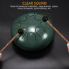 6 Inch 8 Notes Steel Tongue Drum Handpan Hand Drums Tankdrum with Drum Mallet UK
