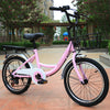 Kids Girls Boys Bike 20" Children Bicycle Teen Outdoor Cycling, Pink/White/Blue