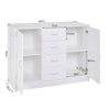 Cabinet Cupboard Unit Chest Organizer White