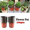 Terracotta Plastic Plant Pot Flower Pots 9 x 8 x 6 cm Wholesale Retail UK Stock